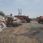 مهار آتش سوزی در کارگاه حلاجی