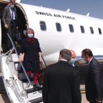 ورود رئیس مجلس سوئیس به اصفهان