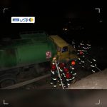 تانکر حمل بنزین در اصفهان دچار حادثه شد